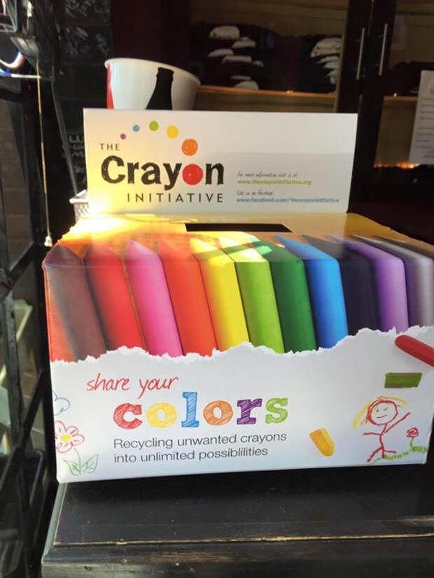 Мелки от The Crayon Initiative.