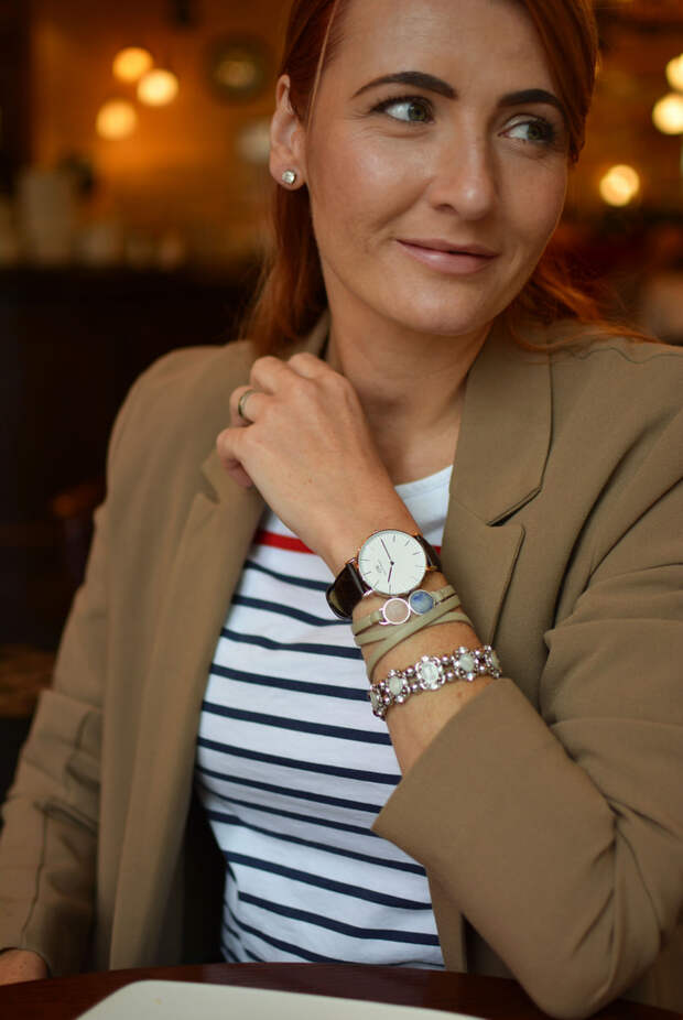 Preppy style | Daniel Wellington watch
