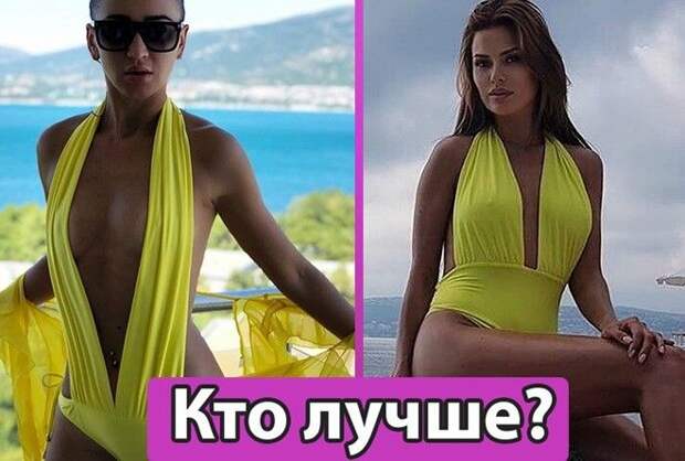 Кто красит купальник лучше? :-)