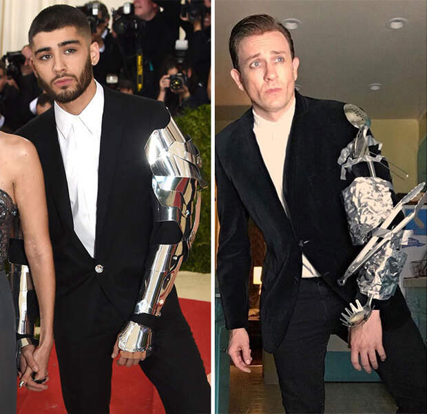 Tom Lenk As Zayn Malik At Met Gala