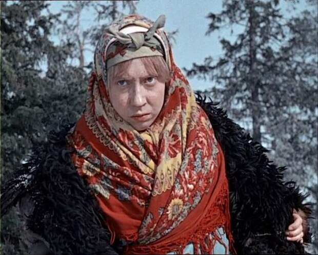 Инна Чурикова в роли Марфушки ("Морозко", 1964)