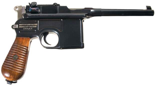 Mauser C-96 (Германия) известный, оружие, пистолет