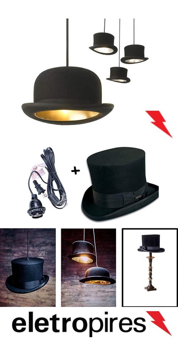 Aprenda passo a passo como fazer uma luminária com cartolas. Materiais elétricos disponíveis na Eletropires #diy #iluminacao #facavocemesmo #eletropires: 