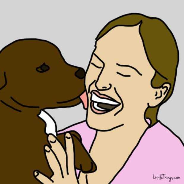 10 способов которыми собака говорит что любит вас