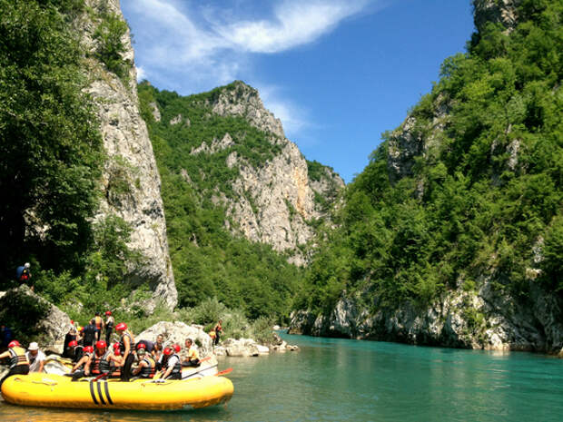 Whitewater Rafting in Montenegro