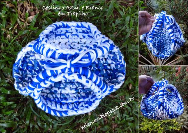 Всем доброго времени суток! Все корзинки выполнены из трикотажной пряжи крючком, невероятно красивые, разнообразных неожиданных форм и вдохновляющие.-9