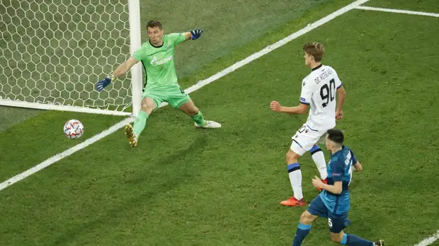 Игонин считает, что «Зенит» заслужил поражение в матче ЛЧ с «Брюгге»