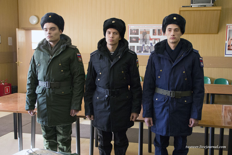 Выдача военной формы одежды. Изменения