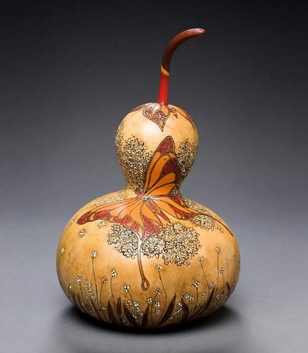 pumpkin07 Шедевры из тыквы от Мэрилин Сандерлэнд