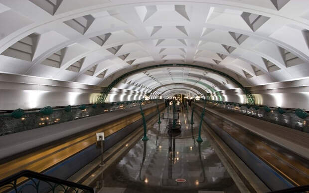 Станция Славянский бульвар, Москва, Россия 2
