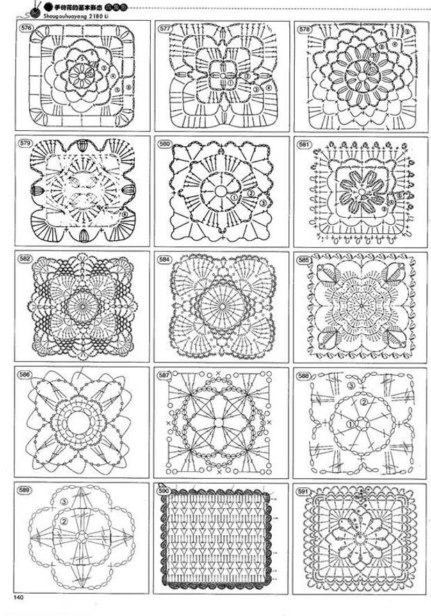 Crochet doily patterns - TONS of them