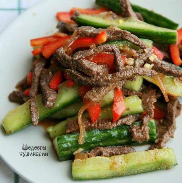 ОГУРЦЫ С МЯСОМ ПО КОРЕЙСКИ фото 1 ОГУРЦЫ С МЯСОМ ПО КОРЕЙСКИ фото 1