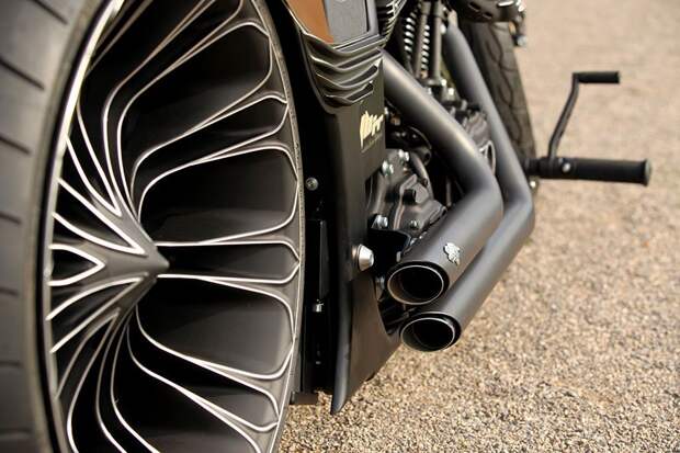 Еще один роскошный кастом Harley-Davidson от Thunderbike harley, Харли-Дэвидсон, авто, новосибирск, факты