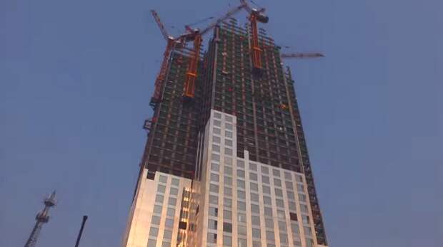 Как строят китайцы: 57-этажный дом за 19 дней