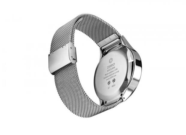 Футуристические наручные часы «ZIIIRO Saturn Silver»