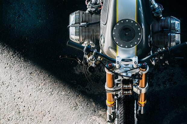 Fuller Moto: кафе рейсер BMW R75/6 Stunt Double