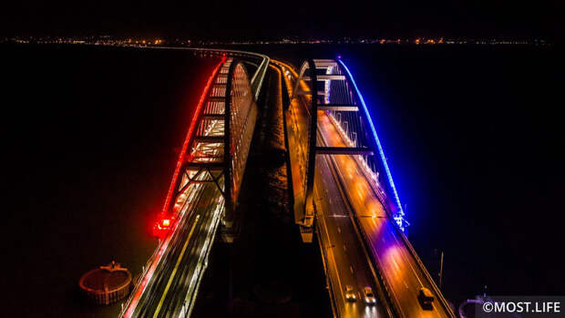 Автомобильные пробки с двух сторон перед Крымским мостом устранены