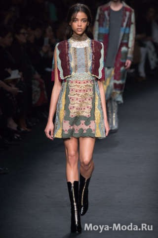 Модные коктейльные платья осень-зима 2015-2016-valentino