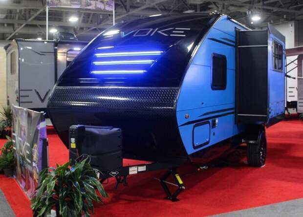 Еще один фееричный кемпер Evoke-2020 от Travel Lite RV авто, дома на колесах, кемпинг, отдых, прицепы, трейлер, трейлеры, фото