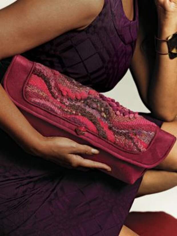 Create intricate fabric with pin weaving.