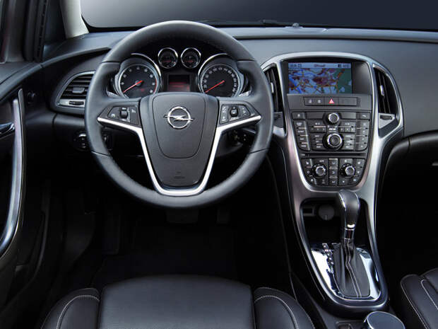 Салон Opel Astra В салоне Opel Astra всё продуманно до мелочей