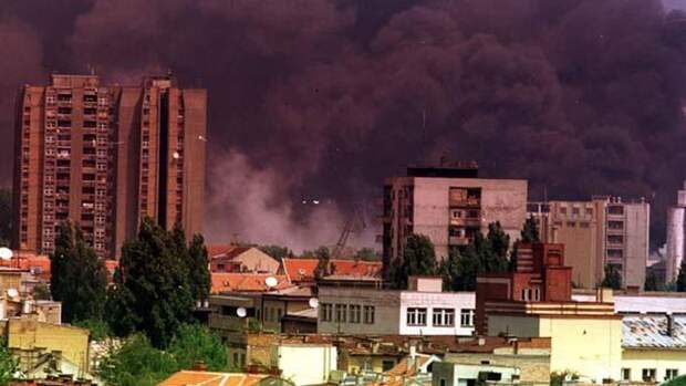 24 марта 1999 года началась агрессия НАТО против Югославии