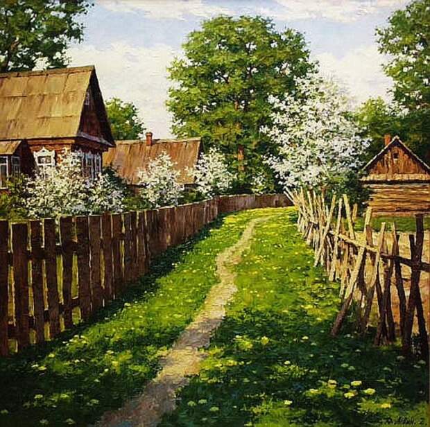 Прекрасные русские пейзажи от художника Дмитрия Лёвина Прекрасные русские пейзажи от художника Дмитрия Лёвина красиво, пейзаж, художник