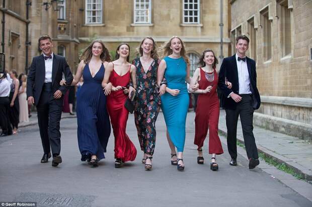 Colourfully-clad guests were already in high spirits before the event which didn't draw to a close until 6am this morning