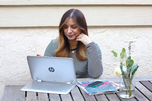 Rossana Vanoni #BendtheRules with the new HP x360