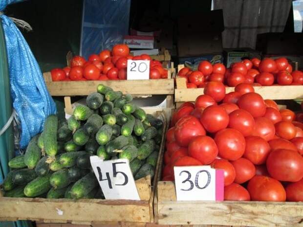 Последствия продуктовой блокады Крыма в Симферополе (17 фото)