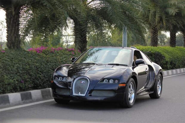 Клон Bugatti Veyron сделали из Suzuki