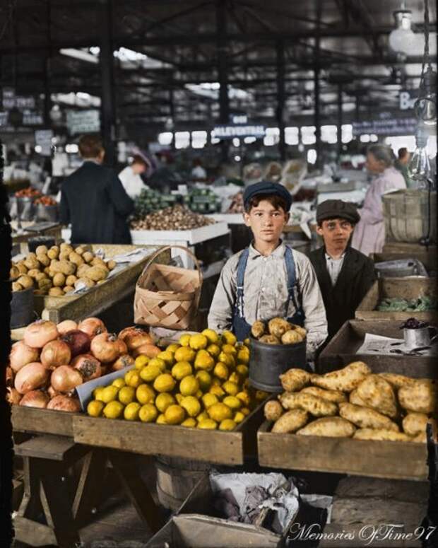 13 ретро-фотографий в цвете, сделанных за несколько лет до начала Первой мировой войны