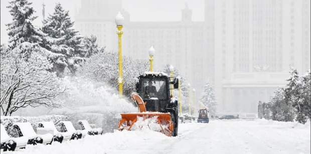 Зима в Москве стала самой снежной за последние четыре года. Фото Ю. Иванко. Mos.ru