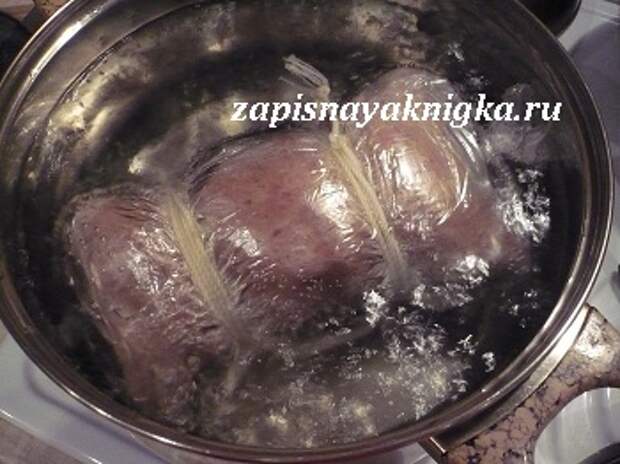 Домашняя вареная колбаса рецепт