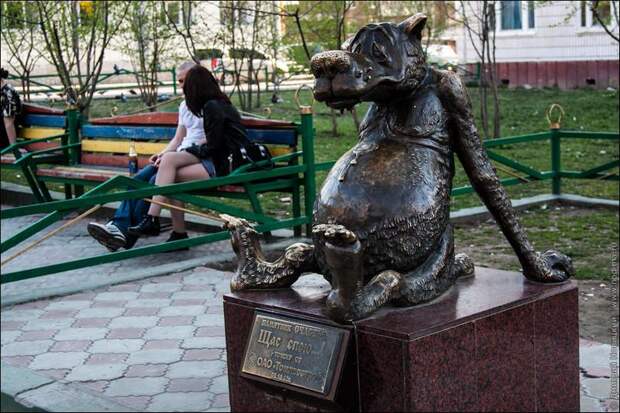 Памятник счастья «Щас спою…» пямятник, счастье, томск