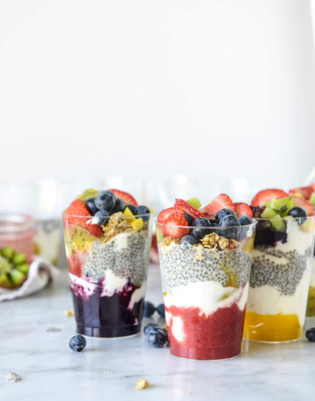 Make your healthier desserts as beautiful as possible, so that they really feel special.