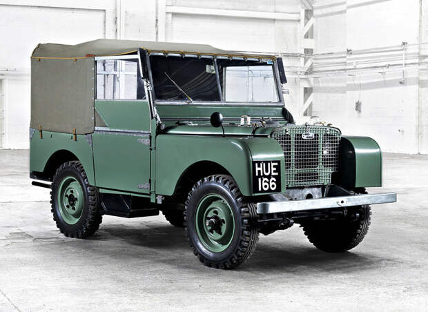 Land Rover Mk.1 (1948) авто, история, ретро автомобили