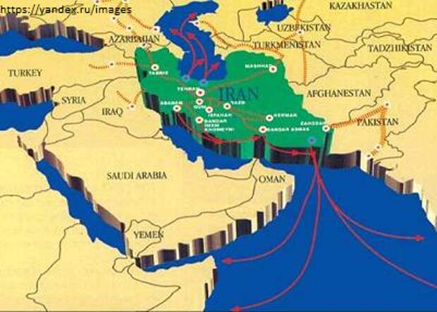 Персидский залив черное море коридор