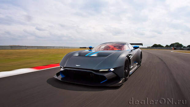 Aston Martin Vulcan / Астон Мартин Вулкан сделает два круга на трассе Спа, Бельгия