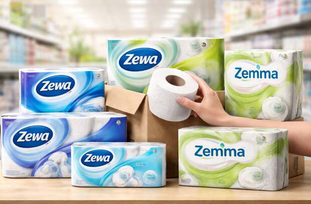 Zewa меняет название на Zemma: новый этап для бренда