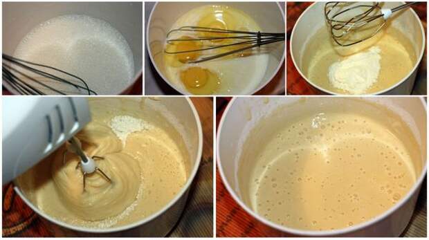 Вишневый пирог с кукурузными хлопьями.