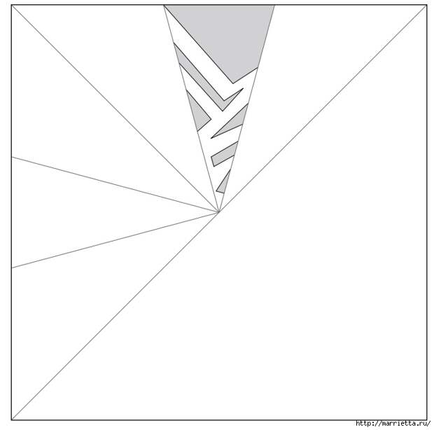 шаблоны снежинок из бумаги (8) (699x693, 60Kb)