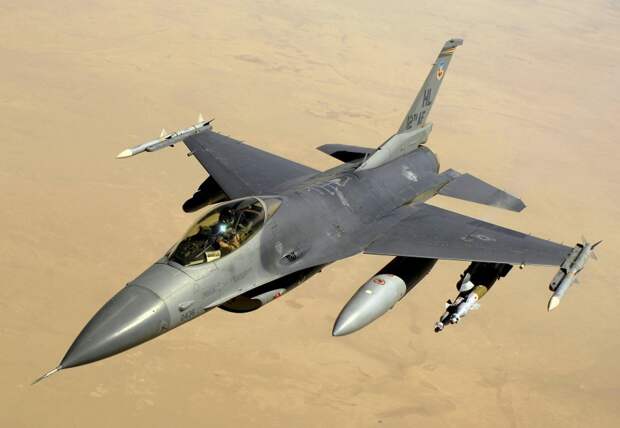 6. Истребитель F-16 "Файтинг Фалкон" военная техника, военные машины, юмор