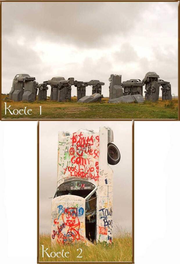 Монумент из старых американских машин выставлен на продажу (10 фото) Монумент из старых американских машин выставлен на продажу (10 фото)