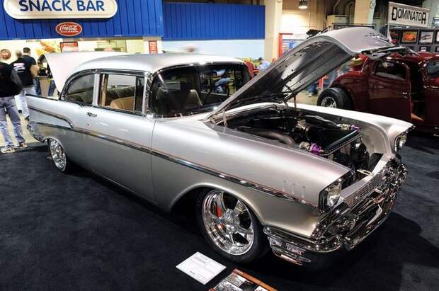 Очень бодрый Хот Род 1957 Chevy (14 фото)