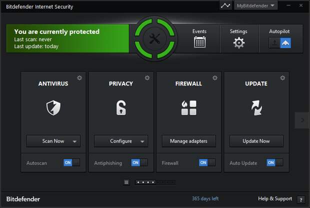 Bitdefender Internet Security на 9 месяцев бесплатно