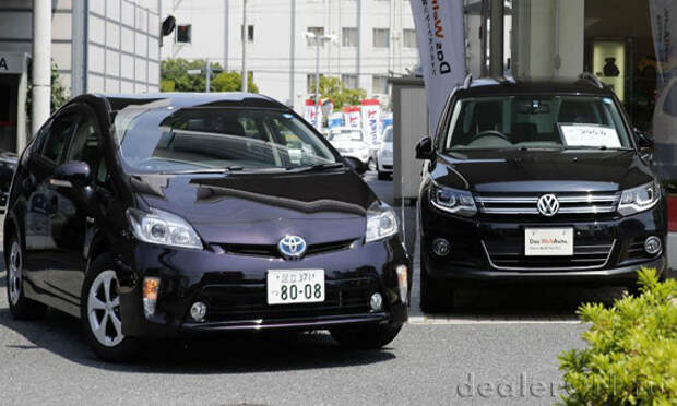 Авто Toyota против VW