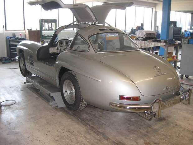 Как сделать машину-легенду своими руками 300 sl, gullwing, mercedes-benc, авто, своими рукам
