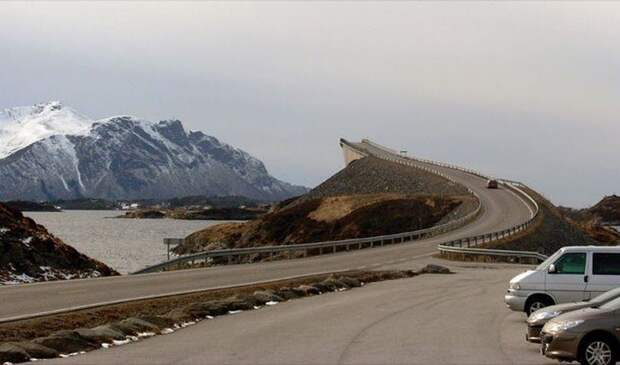 6. Атлантическая дорога в Норвегии красота, оптические явления, природа