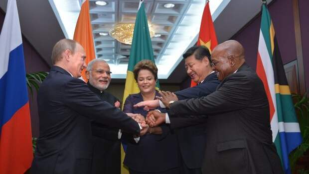 Лидеры стран-членов БРИКС на саммите Группы двадцати. Архивное фото